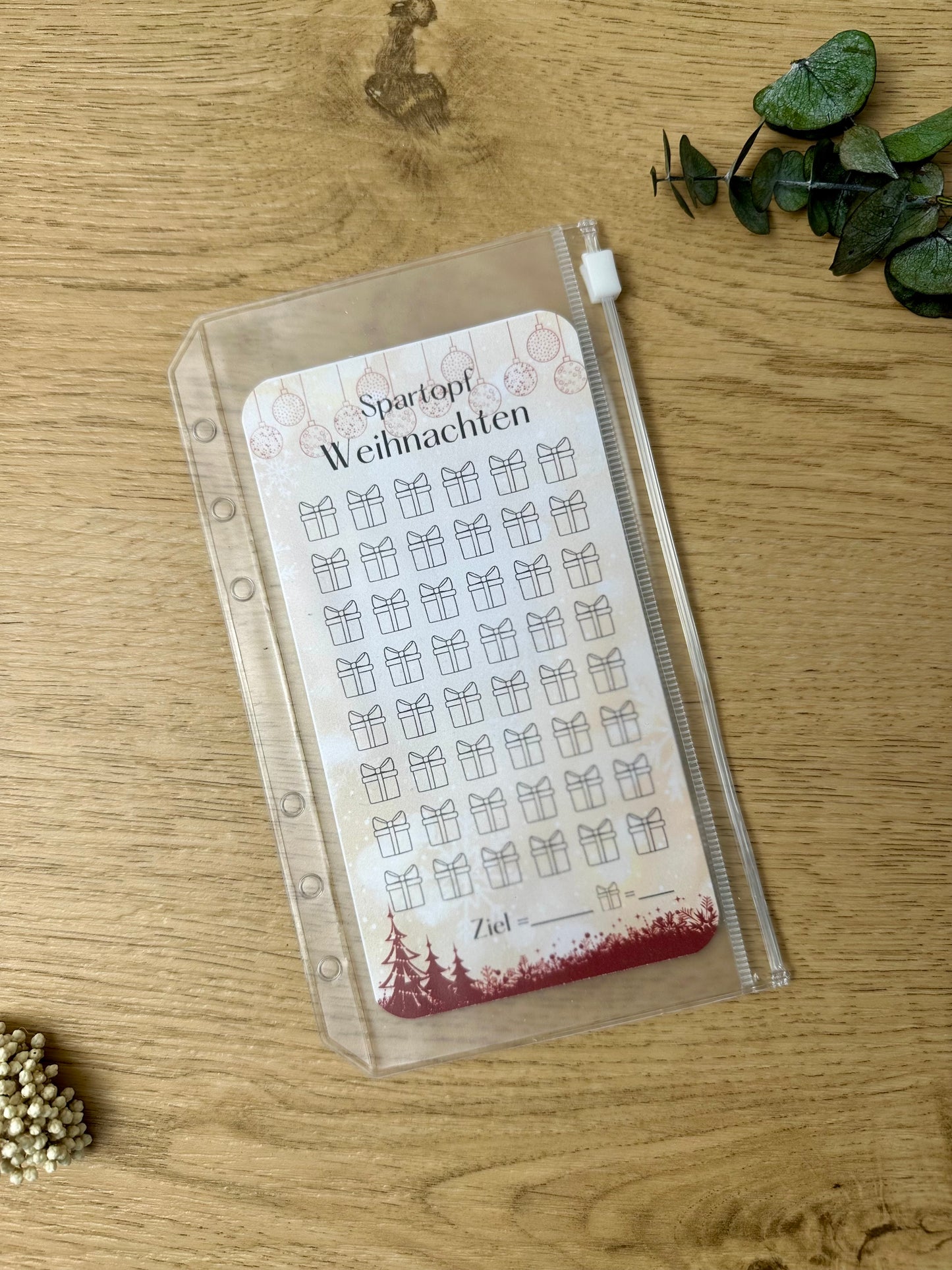 Spartopf Weihnachten inkl. Budget Sheet