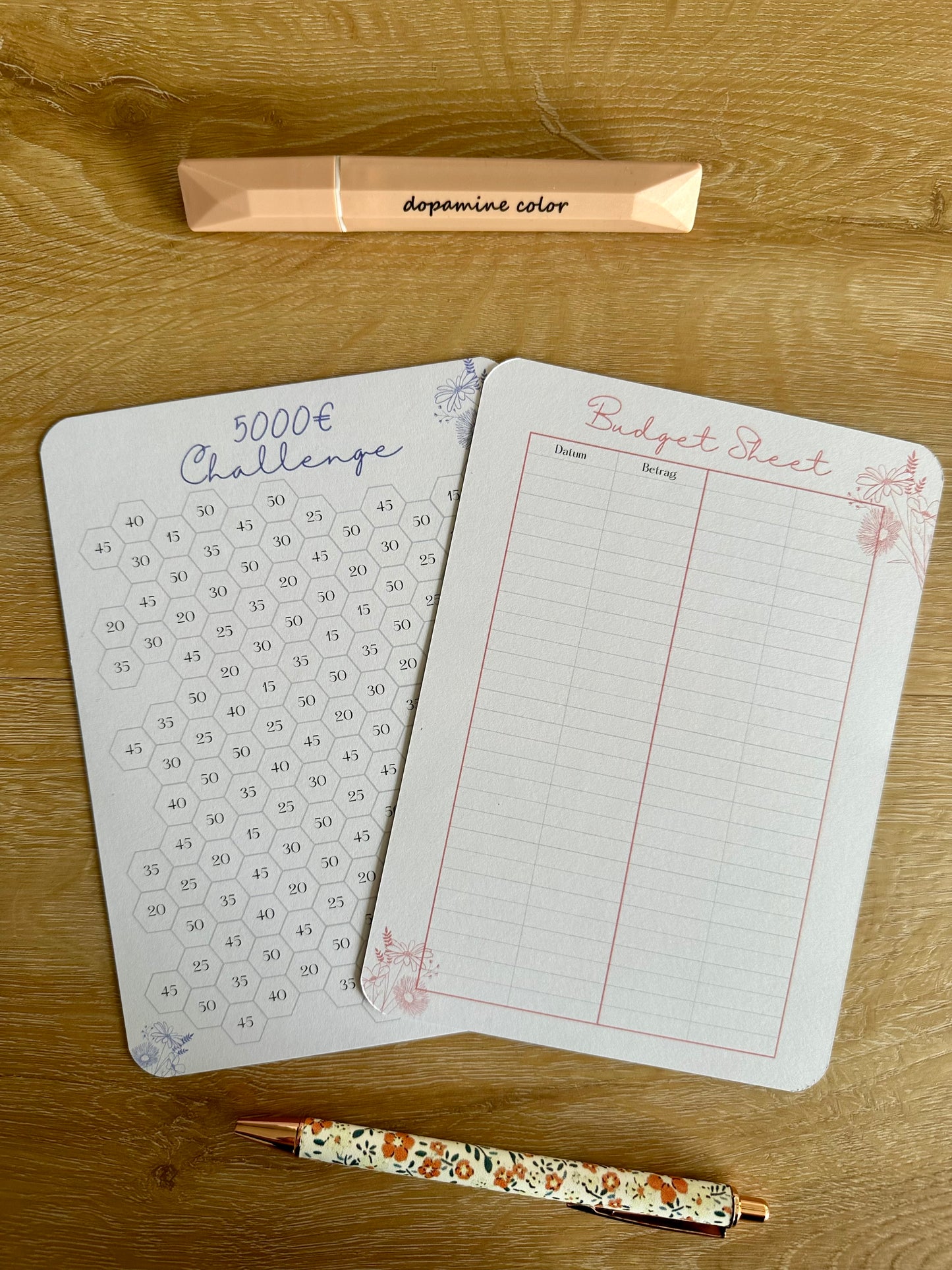 500€ & 5000€ Challenge A5