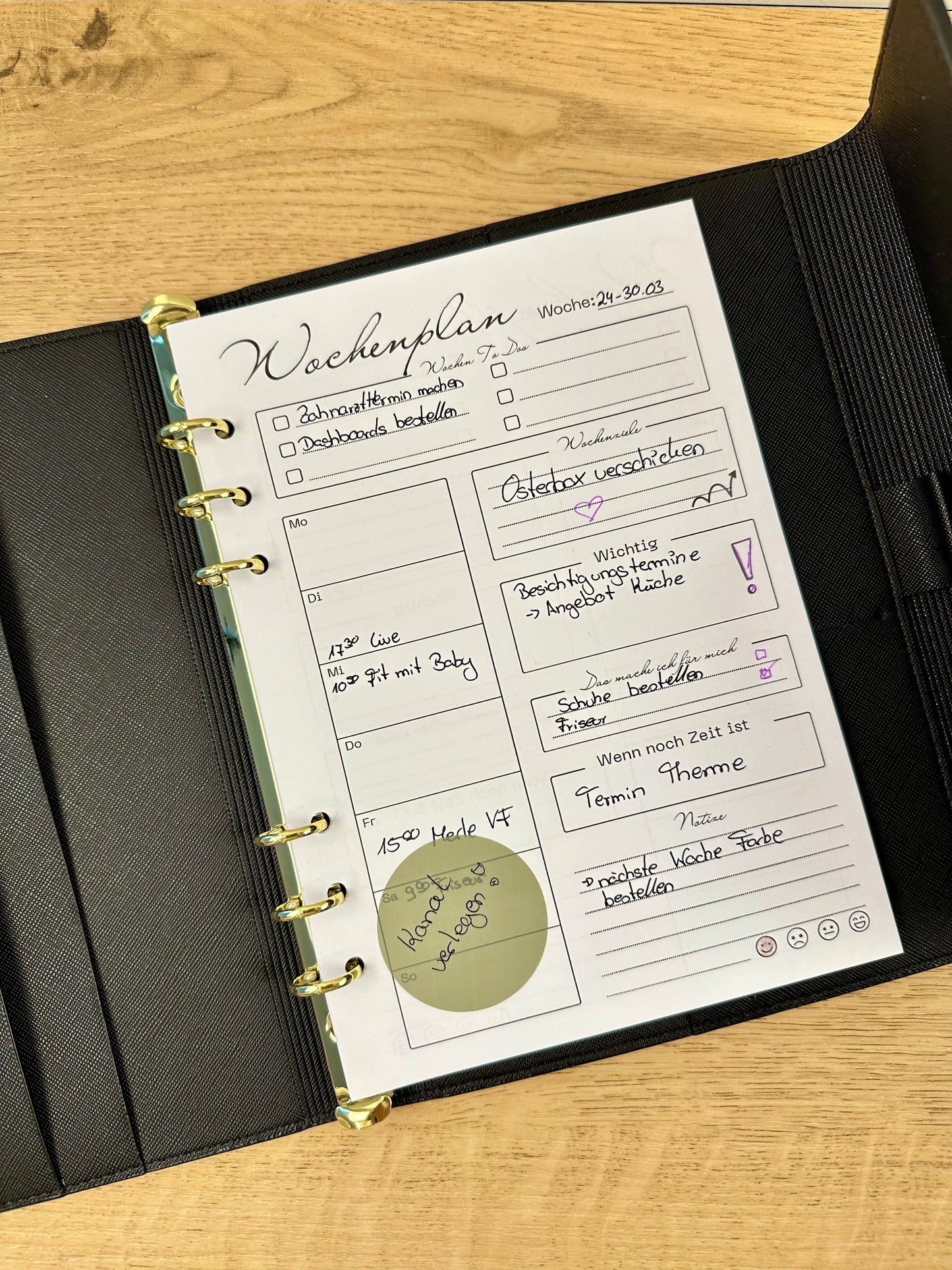 A5 de luxe binder/ folder