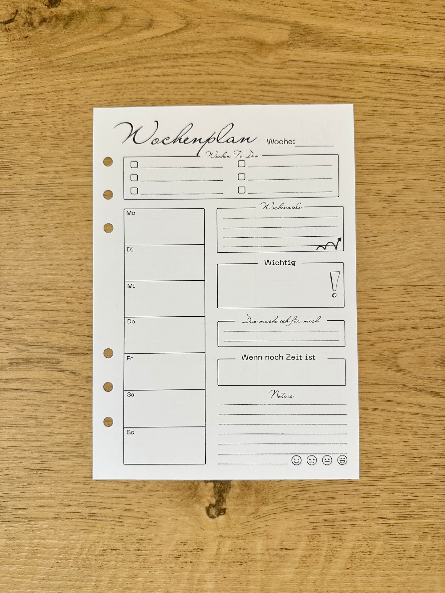 Wochenplaner A5