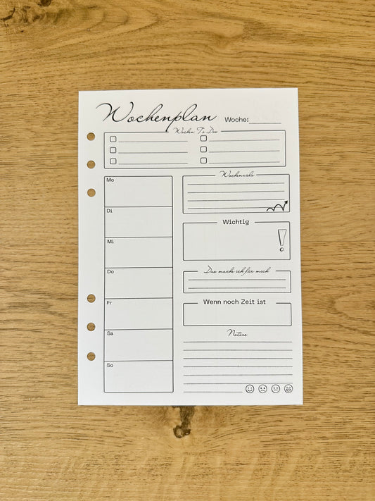 Wochenplaner A5
