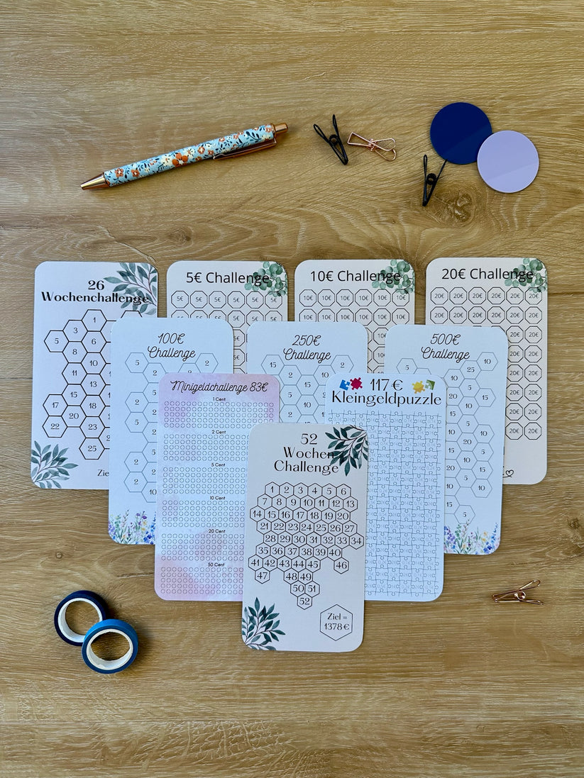 XL Challenge Set A6 | 10 Spar-Challenges – Budget Couple