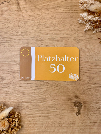 Platzhalter 50/ 100 /200 /500 /1.000 /5.000 /10.000 €