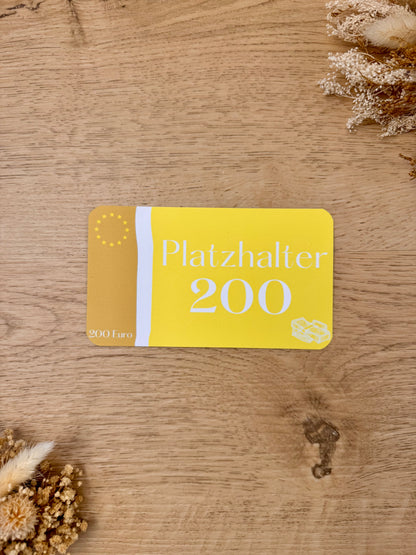 Platzhalter 50/ 100 /200 /500 /1.000 /5.000 /10.000 €