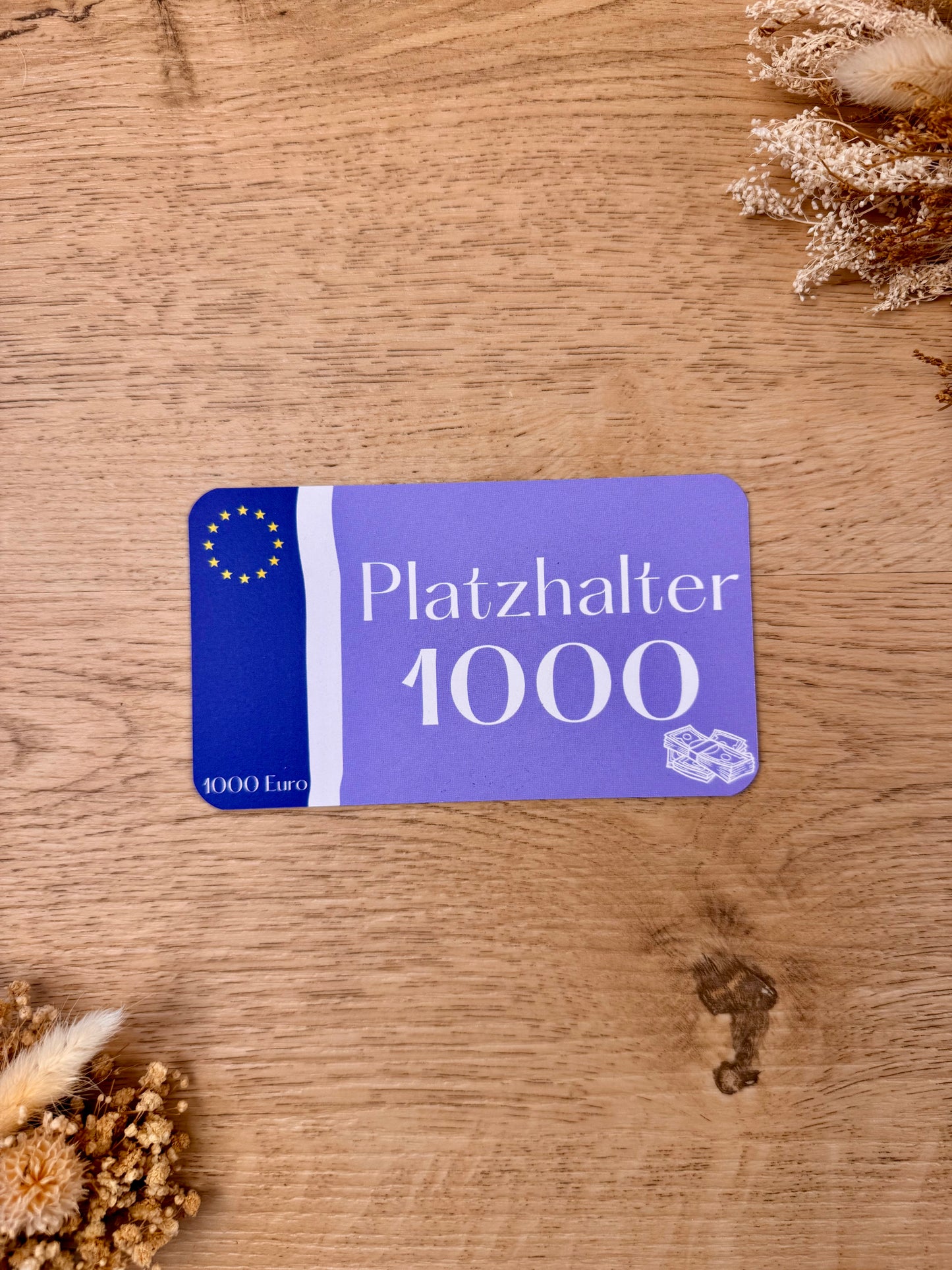 Platzhalter 50/ 100 /200 /500 /1.000 /5.000 /10.000 €