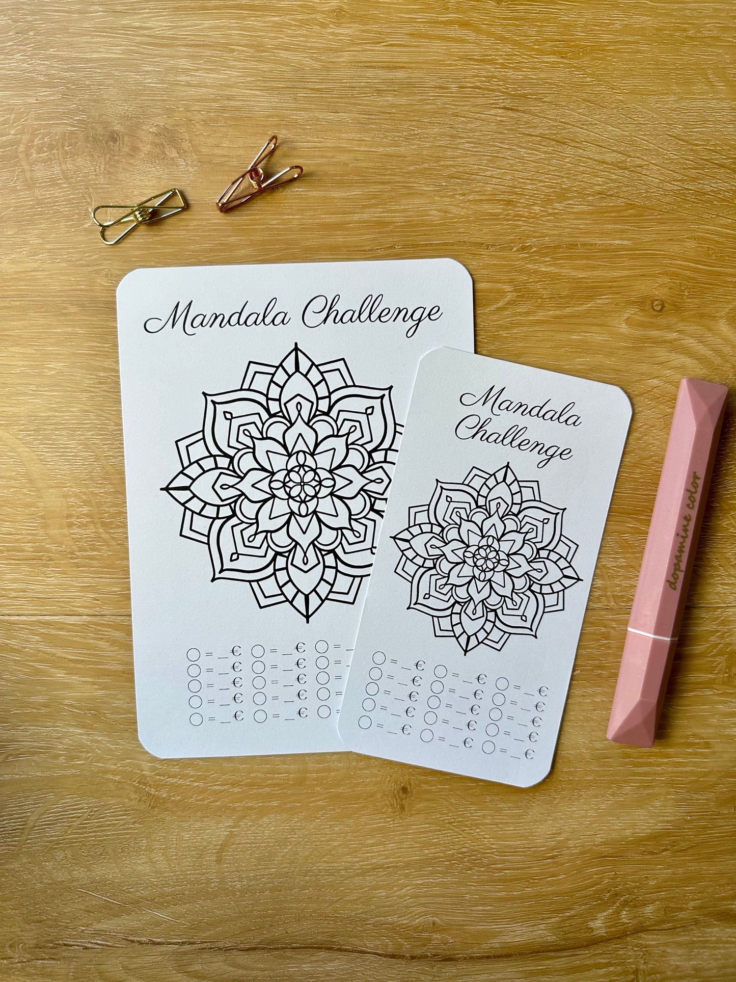 Mandala Challenge A5/A6