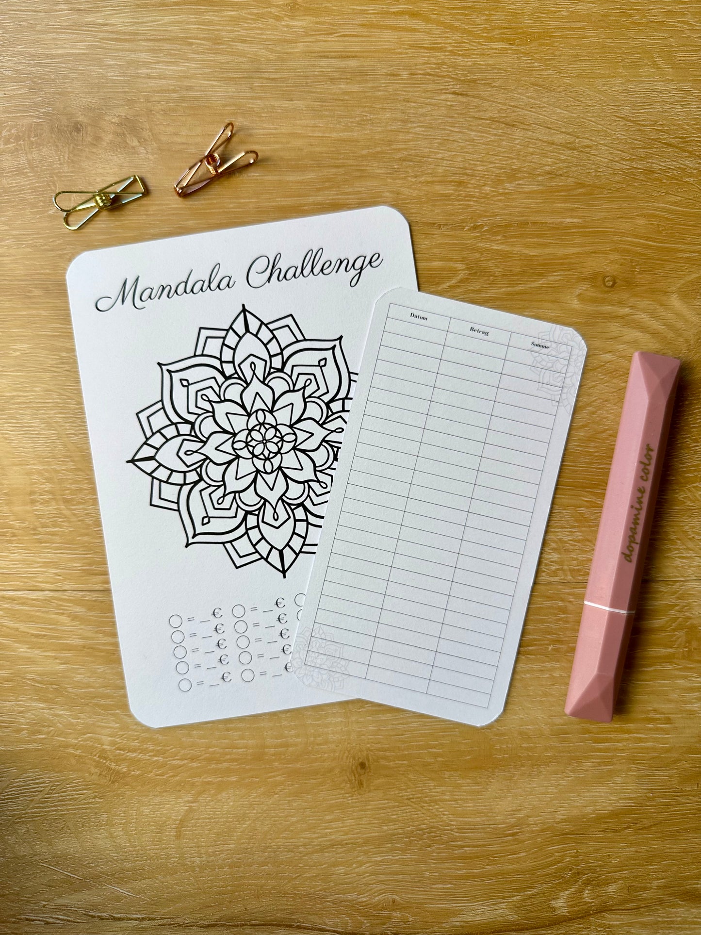 Mandala Challenge A5/A6