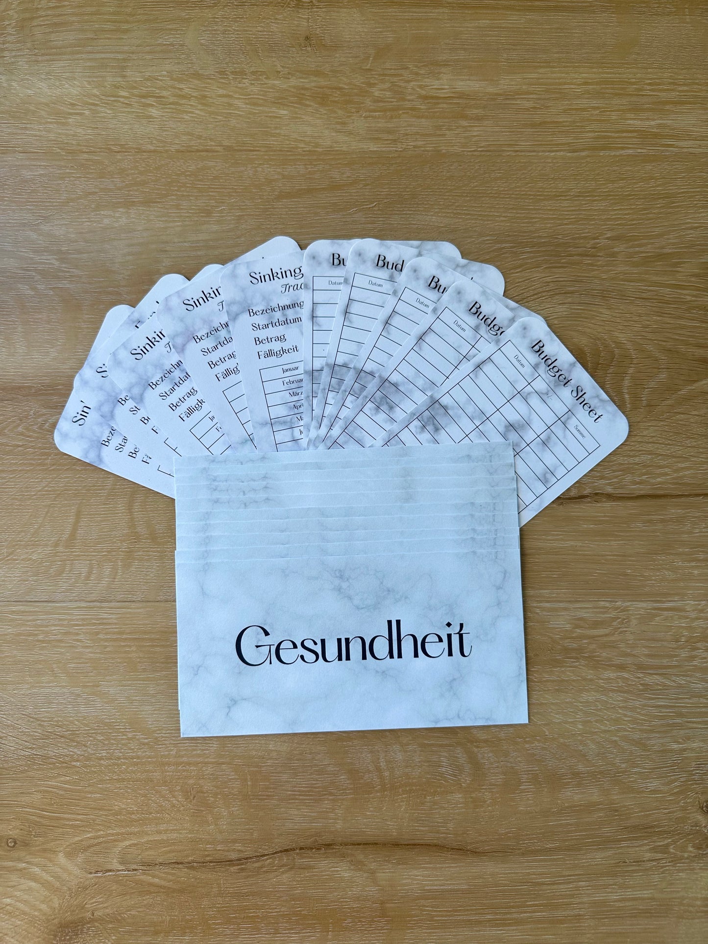 A6 Starterset Marmor Ringbuch